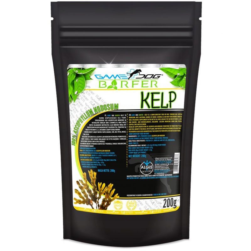 BARFER Kelp 200g, GAME DOG