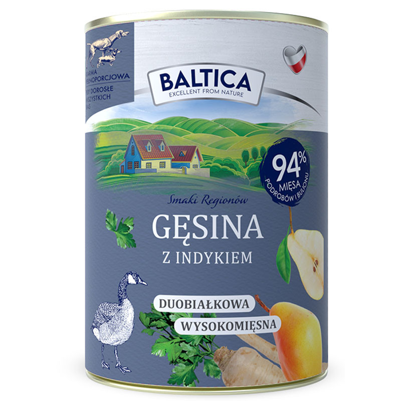 BALTICA Goose with Turkey 400g