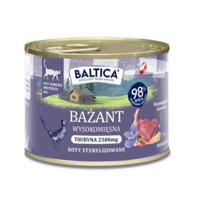 Baltica Cat Food Pheasant n...