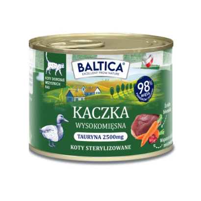 BALTICA Duck Cat Food 185g