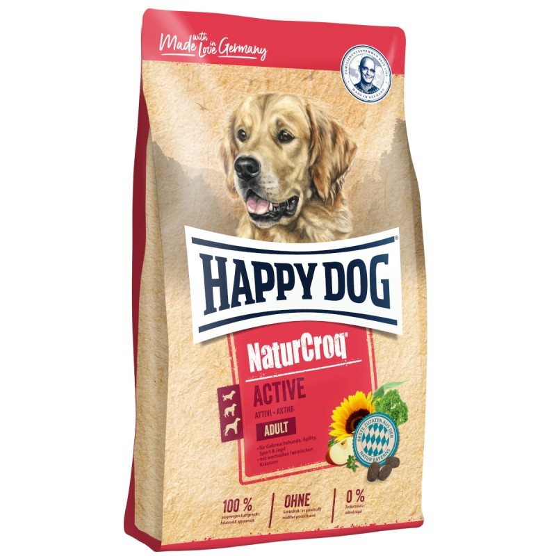 NaturCroq Active Adult 15kg, Happy Dog