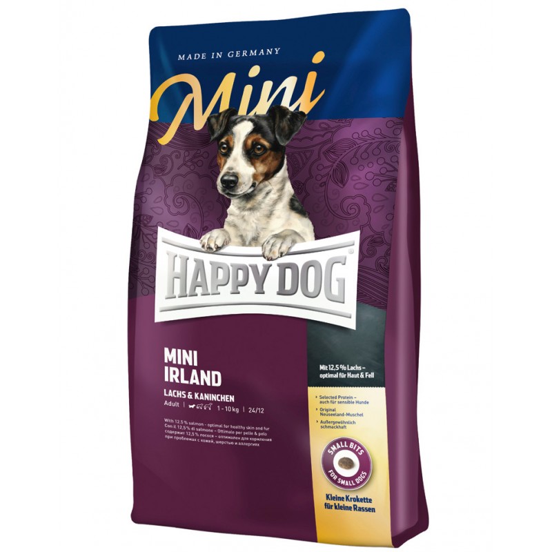 Mini Irland 8kg, Happy Dog