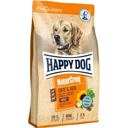 Naturcroq Ente & Reis, Happy Dog, Kaczka/Ryż 12kg